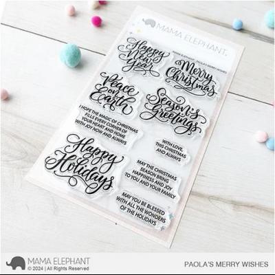 Mama Elephant Stempel - Fa La Llama